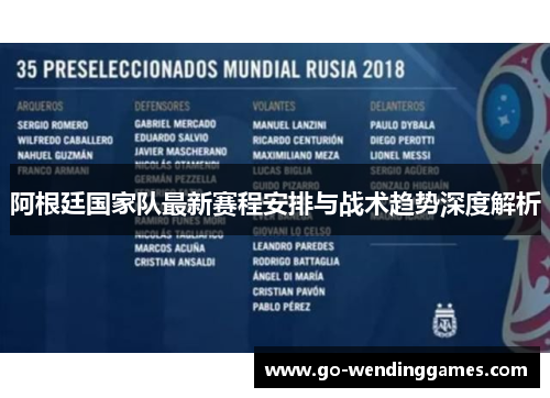 阿根廷国家队最新赛程安排与战术趋势深度解析